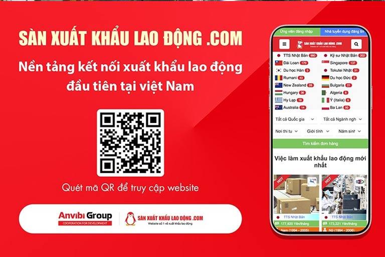 Sàn xuất khẩu lao động .com là nền tảng xklđ đầu tiên tại Việt Nam