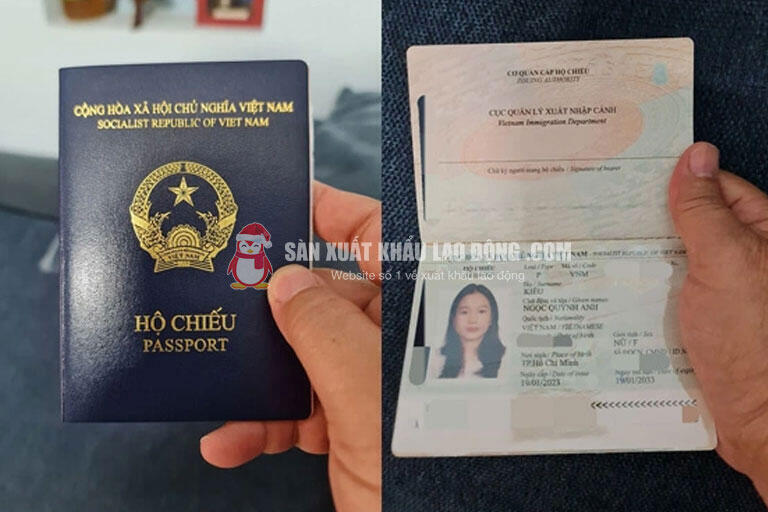 Hộ chiếu là một trong những giấy tờ quan trọng mà người lao động cần chuẩn bị
