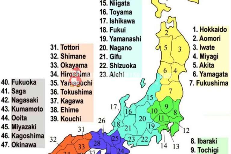 Tỉnh Gifu có vị trí địa lý thuận lợi, dễ dàng kết nối với Kyoto, Osaka