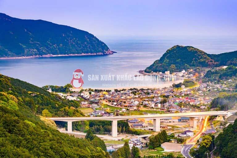 Tỉnh Mie có vị trí đắc địa, tiếp giáp nhiều trung tâm kinh tế lớn