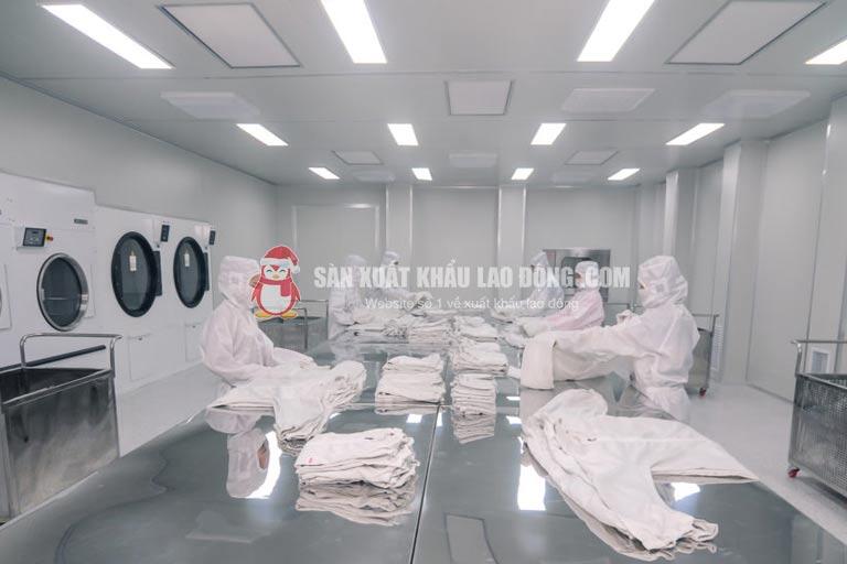 Nhiều cơ hội việc làm cho lao động nước ngoài trong ngành giặt là công nghiệp tại Hyogo