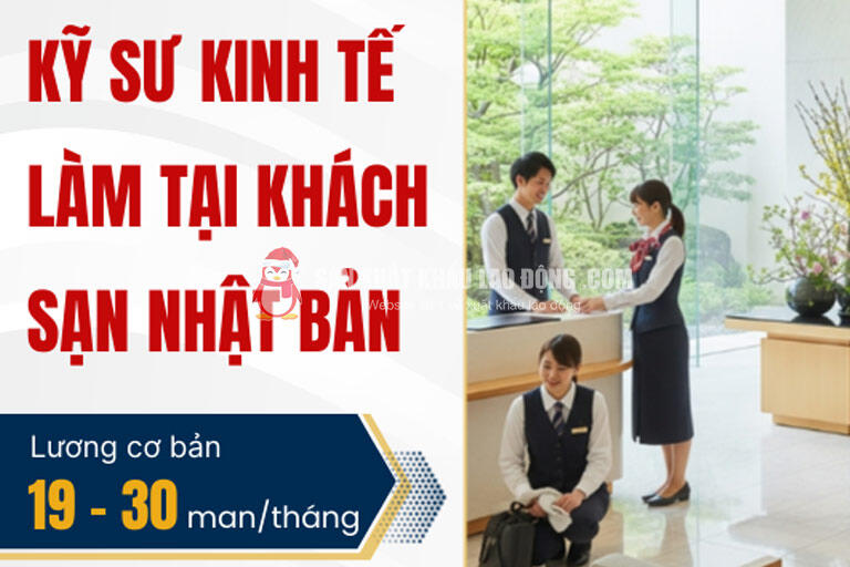 Tuyển 10 Nam/Nữ Kỹ sư Kinh tế làm việc tại Khách sạn Osaka
