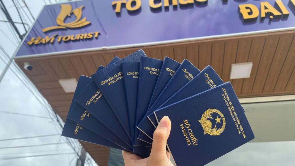 Dịch vụ làm hộ chiếu tại Havi Tourist