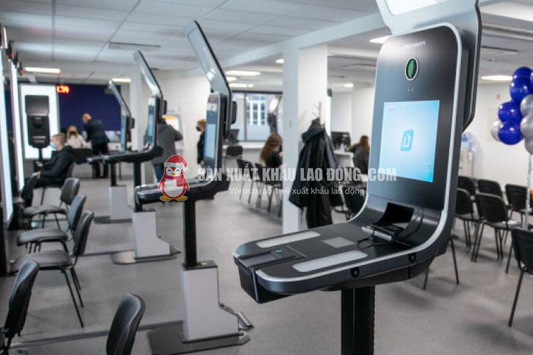 Thiết bị lấy sinh trắc học cho người lao động