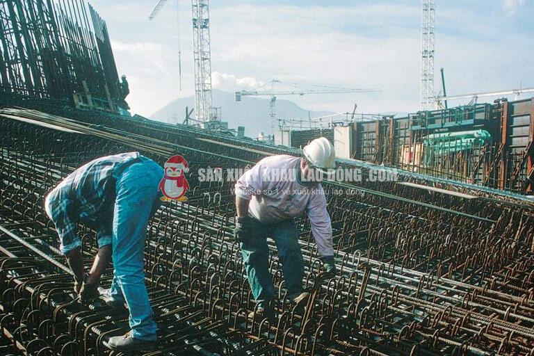 C&ocirc;ng việc x&acirc;y dựng y&ecirc;u cầu lao động c&oacute; thể lực tốt